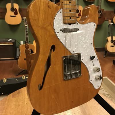 1968 Fender Telecaster Thinline Natural image 3