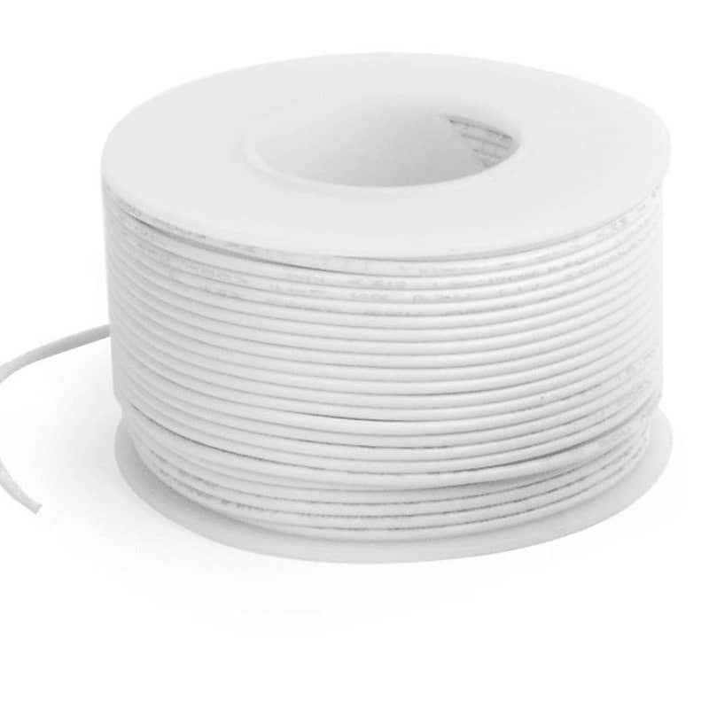 Golden Age Non-shielded Guitar Hookup Wire, White, 100-foot roll : Golden Age Wiring Kit for Gibson Les Paul Guitar with