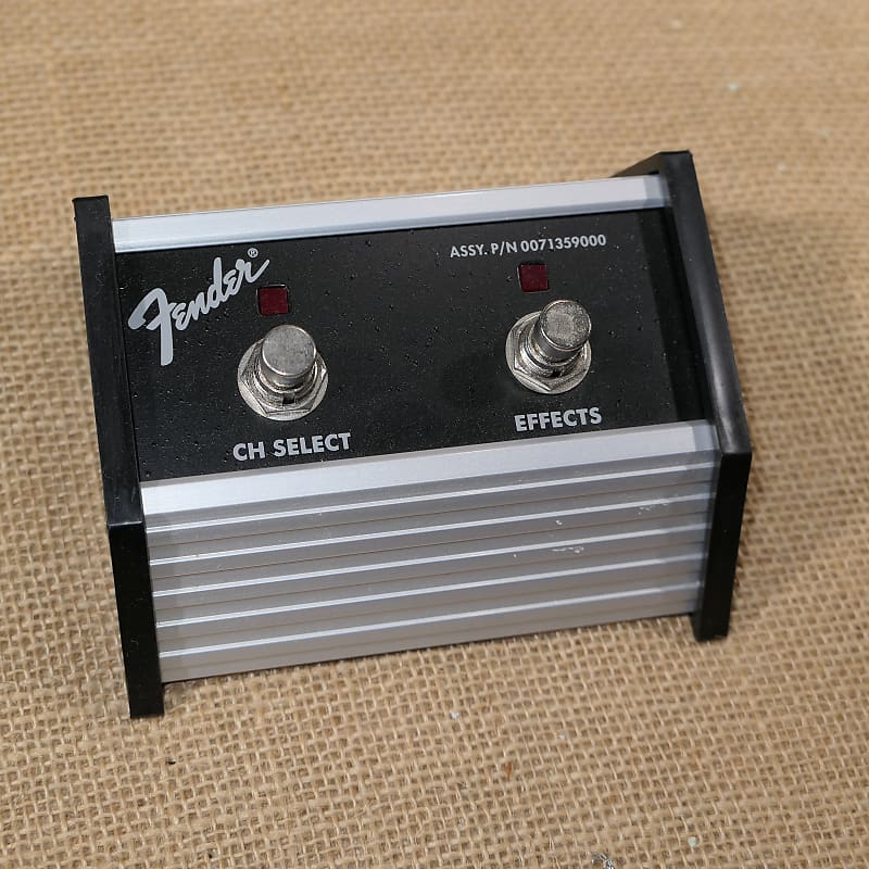 Fender 2 button Footswitch Same Day Shipping #LVRM image 1