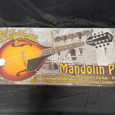 Washburn M1K-A Americana Series A-Style Mandolin Pack image 1
