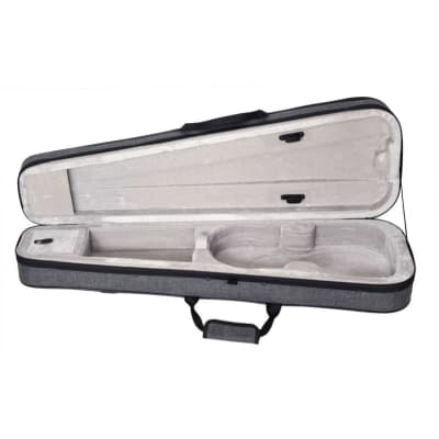 GEWA PURE Sport Style Dart Shaped Violin Case, Sport Grey, 4/4 image 4