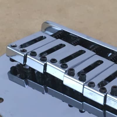 Fender Modern American Gotoh? MIJ 6 Saddle Guitar Bridge Genuine Tele NOS Relic image 9