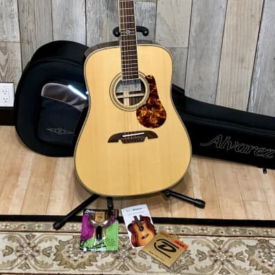 Alvarez Masterworks MD70EBG Dreadnought"All Solid  Rosewood  Acoustic-Electric Guitar, Support Small image 19