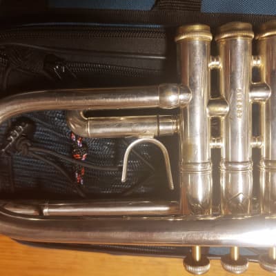 Bach Stradivarius 180S37 Silver Trumpet, Gold Trim, Heavy Caps, Serviced, Extras! image 9