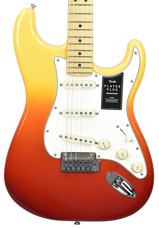 Fender Player Plus Stratocaster in Tequila Sunrise MX21128020 image 1