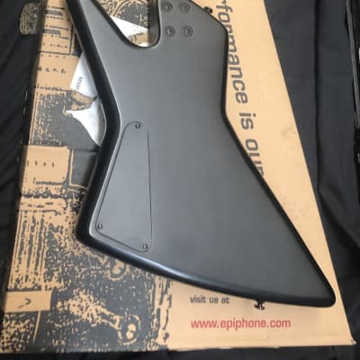 Epiphone Explorer GT Worn Black | Reverb