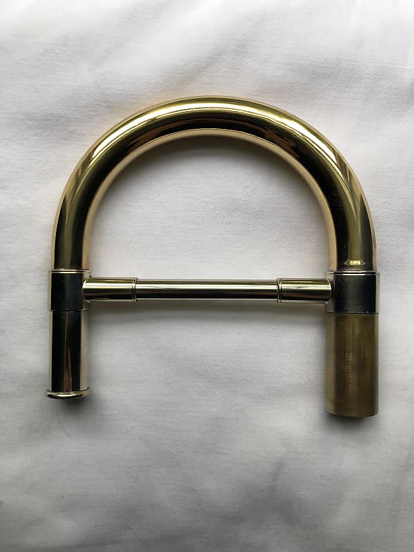 S.E. Shires Bass Trombone BG Gold Tuning Slide Reverb