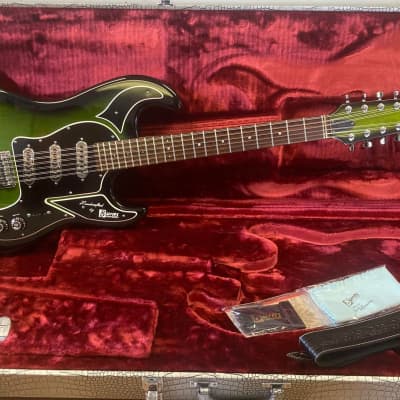 Burns Double 6 Club Series Emerald Green Electric Guitar image 1