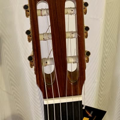 Manuel Adalid Model 12 Classical Guitar Cedar & Granadillo w/case *made in Spain image 4