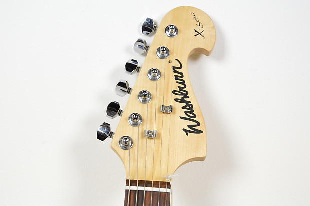Washburn X Series Black Electric Guitar S66877 | Reverb