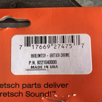 Real Life Relics Gretsch Aged Nickel Switch Tip Knobs 9221042000    [AB3] image 2