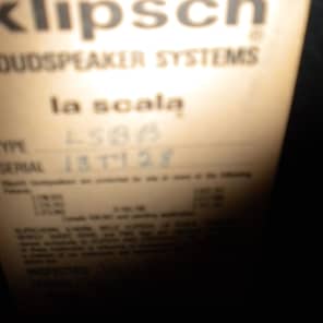 klipsch La Scala speaker black image 2