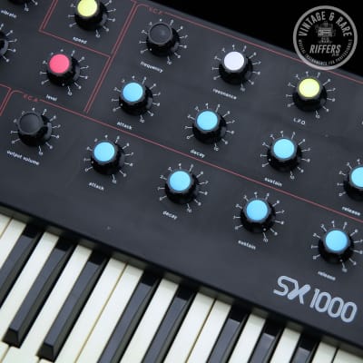 (Video) *Serviced* 1980 Jen SX 1000 Synthetone Analog Monophonic Synthesiser | All Original, Unmodified Vintage Synth | Including Overlays image 5