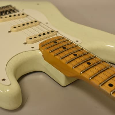 2022 Fender Custom Shop '56 Stratocaster Relic/Closet Classic India Ivory w/OHSC image 8