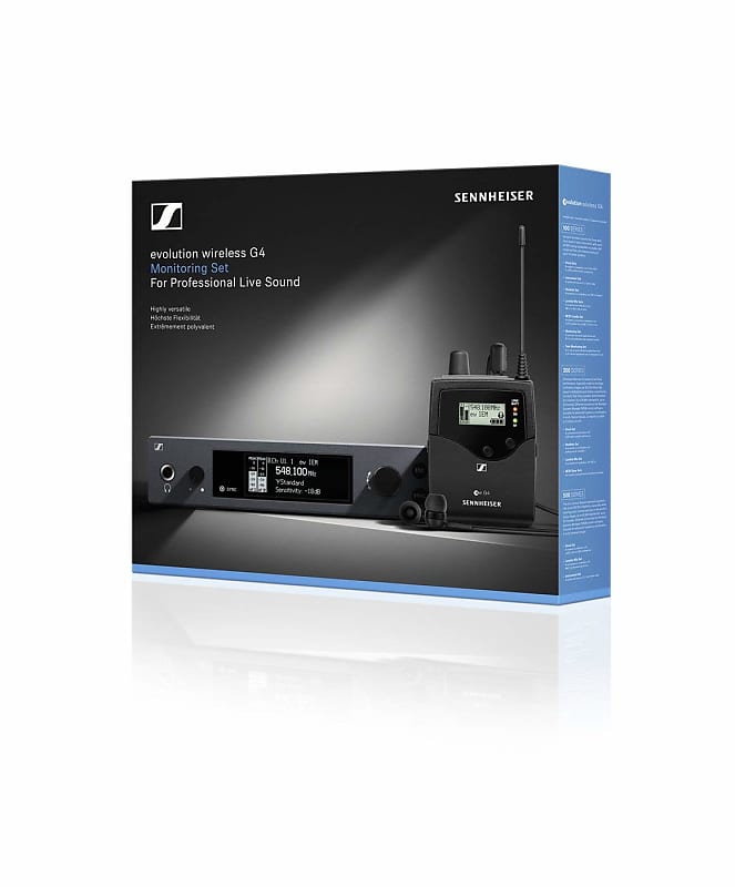 Sennheiser ew IEM G4-A1 Single Wireless In-Ear Stereo Monitor System A1  470-516 MHz