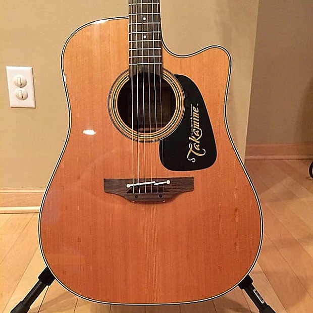 Takamine P1DC Dreadnought Cutaway Acoustic-Electric Guitar image 1