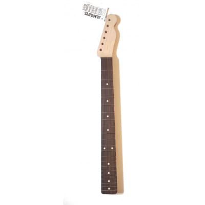 All Parts® neck for tele® 7.25" LBF maple rosewood 21 frets unfinished image 2