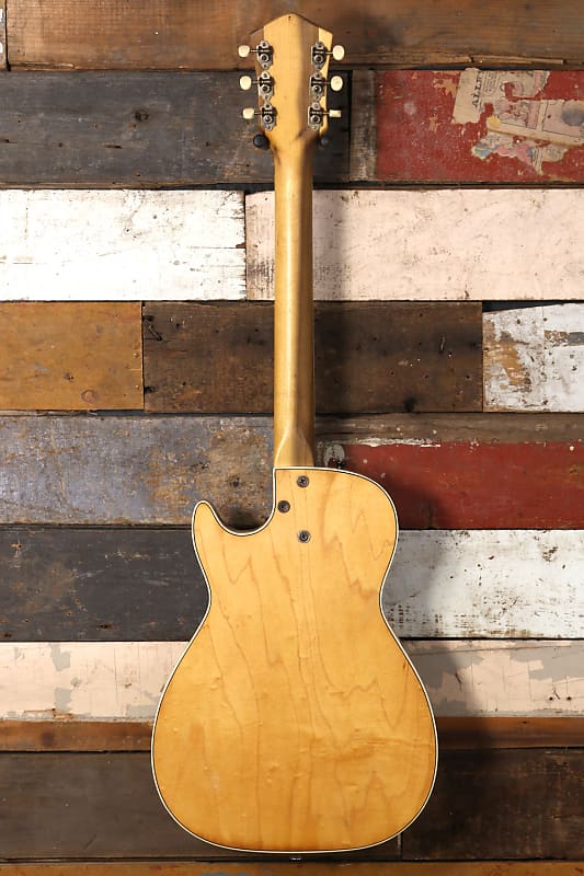 1960's Silvertone Jupiter Model 1423 Natural | Reverb