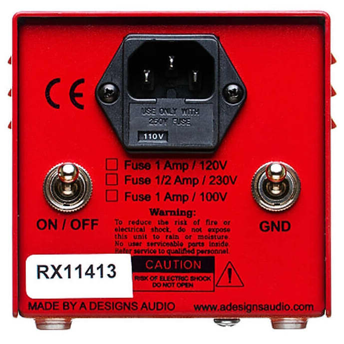 A-Designs Audio REDDI Tube Direct Box | Reverb