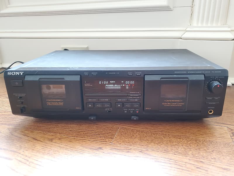 Sony TC-WE435 1990s - Black  			