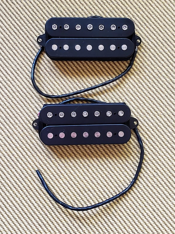 『3年保証』 Lithium Kiesel 7 USA Passive Black Set Pickup String ギター