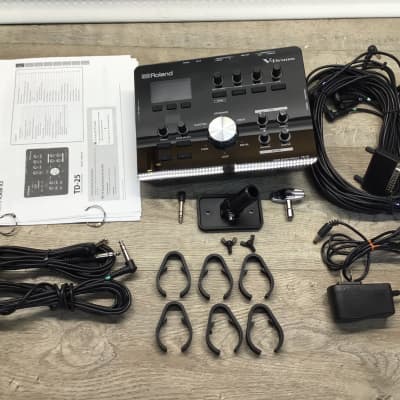 Roland TD-25 Electronic V-Drum Module w/ V Expressions Icons Expansion Pack & More