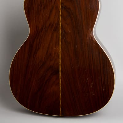Washburn Model 5246 Solo Flat Top Acoustic Guitar, made by Gibson (1938), Period brown hard shell case. image 4