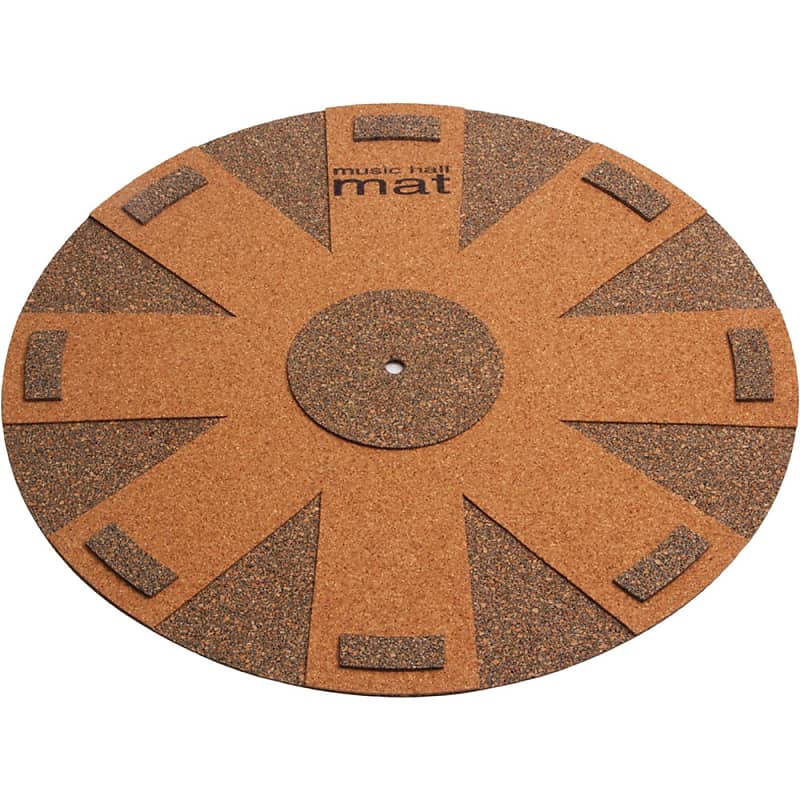 Music Hall Aztec Blue Cork Record Mat Reverb