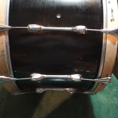 Slingerland 24x14 Bass Drum 1970's/80s - Black Paint image 9
