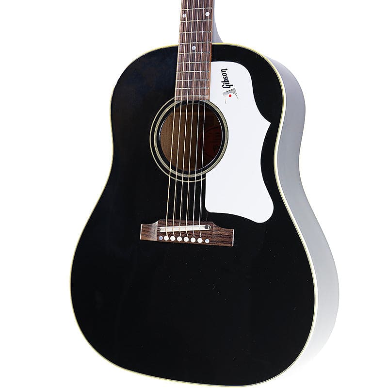 2024 Gibson Original '60s J-45 Original Ebony with Adjustable Saddle image 1