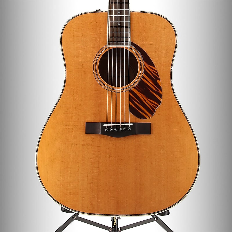 Fender PD-220E Dreadnought, Ovangkol Fingerboard, Natural (RP) image 1