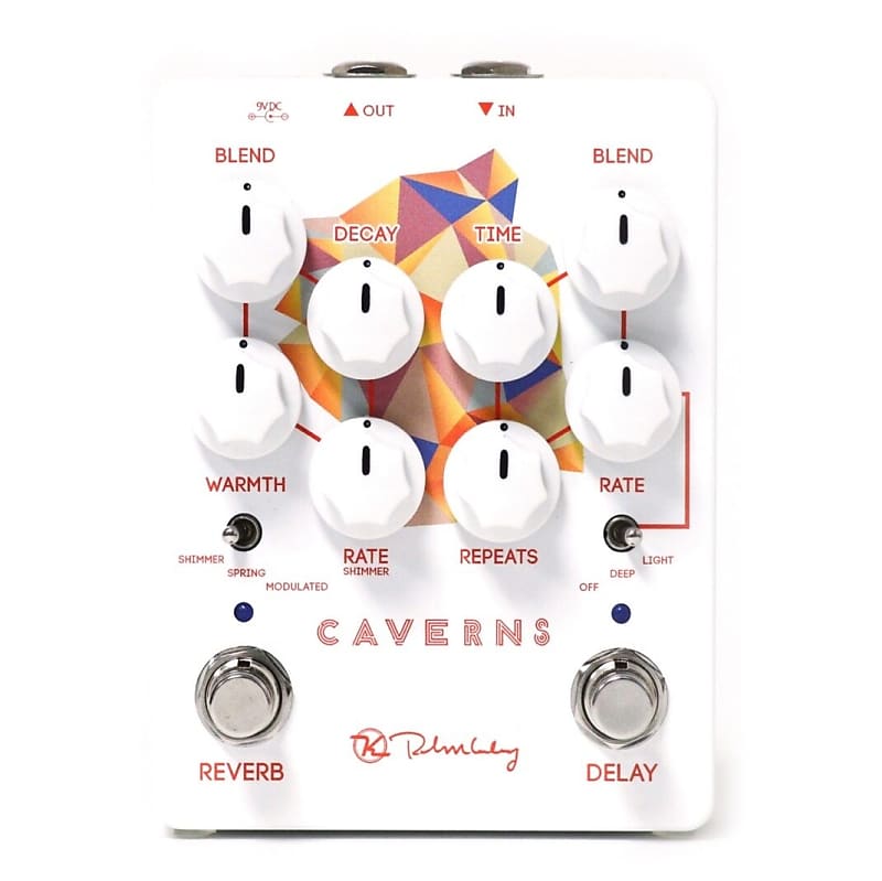 Keeley Caverns V2 Reverb and Delay Pedal image 1