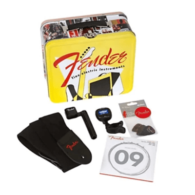 Fender 099-2017-001 Vintage Catalog Lunchbox with Guitar Accessories