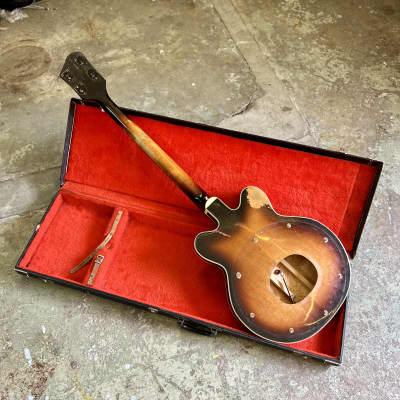 Gretsch 6071 Country Gentleman Monkees Bass guitar project 1967 body and neck husk image 3