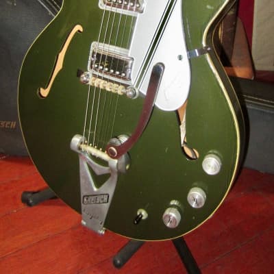 1967 Gretsch Rally 6104 in rally green with original case | Reverb