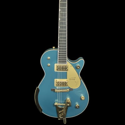 Gretsch Limited Edition G6134T '59 Penguin 2015 Ocean Turquoise w/ Hard Case image 3
