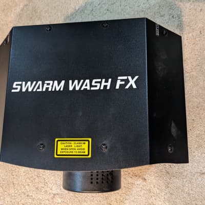 Chauvet Swarm Wash FX 4"-1 Laser/LED Effect Light 2010s - Black image 8