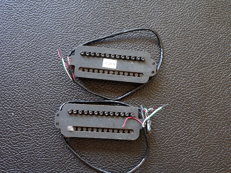 Carvin C26N & C26T 7 String Electric Guitar Pickups Black