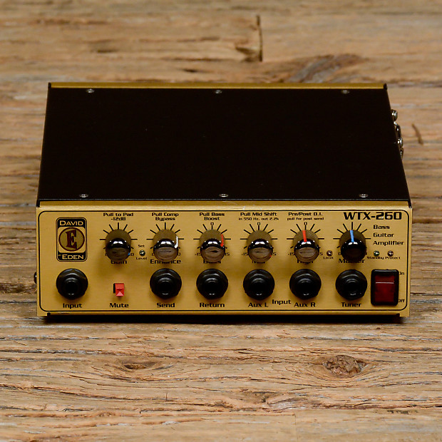 Eden WTX-260 Bass Amp Head USED | Reverb