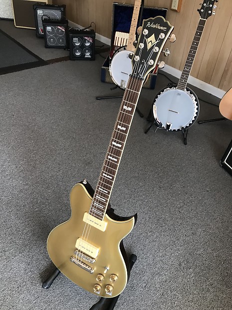 Washburn WI66PROG Gold | Reverb