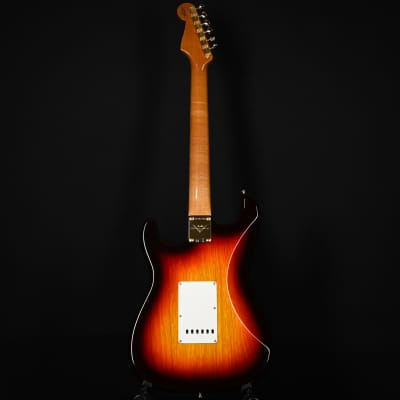 Fender Custom Shop Artisan Korina Stratocaster NOS- Chocolate 3 Tone Sunburst 2025 (CZ581236) image 4