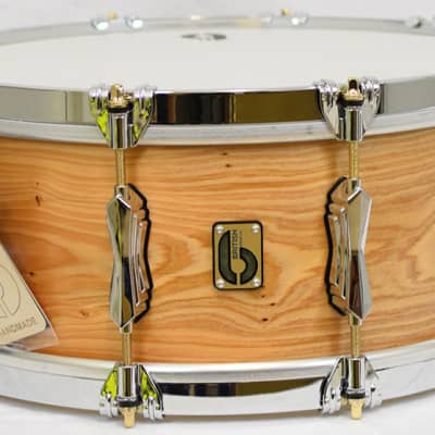 British Drum Company Archer Snare 14x6 English Yew image 1