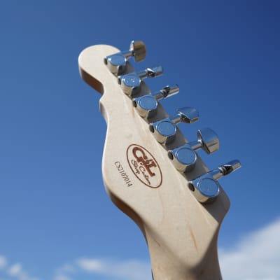 G&L USA CUSTOM SHOP ASAT Classic Crimson Burst 6-String Electric Guitar (2021) image 5