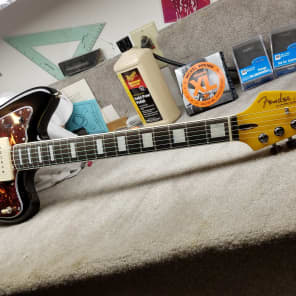 Fender Jazzmaster w/ Reverse Headstock, Neck Binding & Block Inlays + Seymour Duncan Pickups image 19