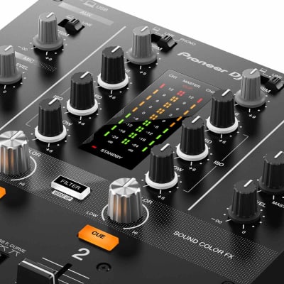 Pioneeer DJ DJM-250MK2 rekordbox dvs-Ready 2-Channel Mixer w Built-in Sound Card image 4