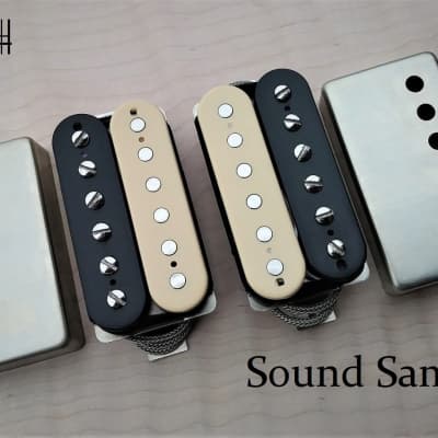 Griffith PAF Hand Wound Humbucker Pickup Set Lightly Aged image 1