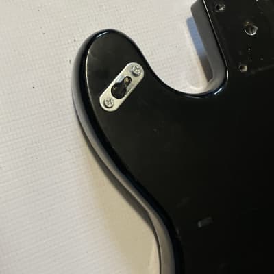 1980's Overseas Kramer Striker 700st Black 4 String Electric Bass Guitar Body image 12
