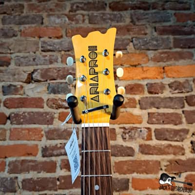 Aria Pro II DM-206 "Fly Higher Phase 4" Electric Guitar (2023 - Vintage White) image 5