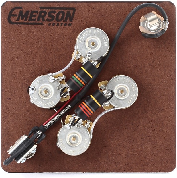 Emerson Custom Prewired Kit for Gibson SG Guitars Reverb