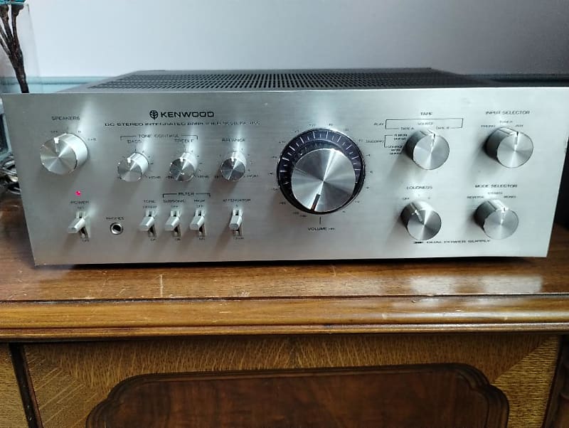 Kenwood KA7100 integrated amplifier in excellent condition, serviced - 1970&#039;s  			